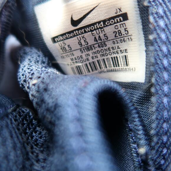 Nike Shoes Mens 10.5 Athletic Trainers Lifestyle Casual Sneakers Roshe Run Blue - Picture 12 of 12